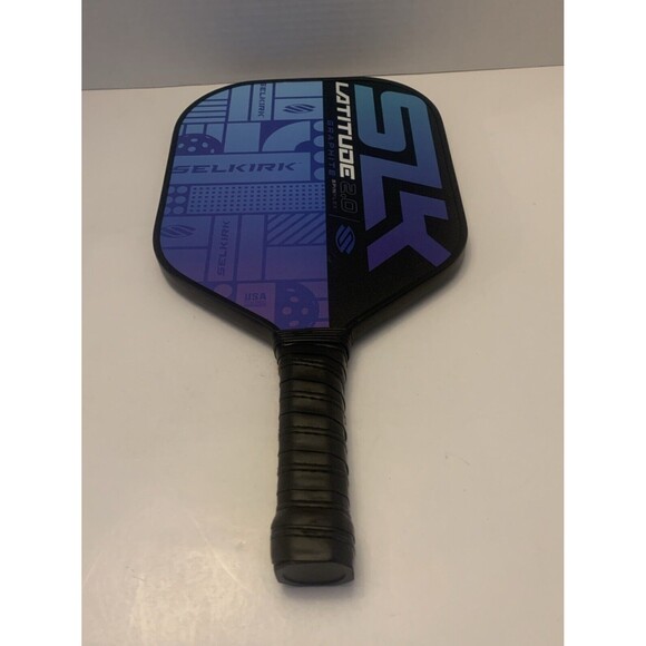 Selkirk SLK Latitude 2.0 Graphite Spinflex Pickleball Paddle Blue - Picture 1 of 6